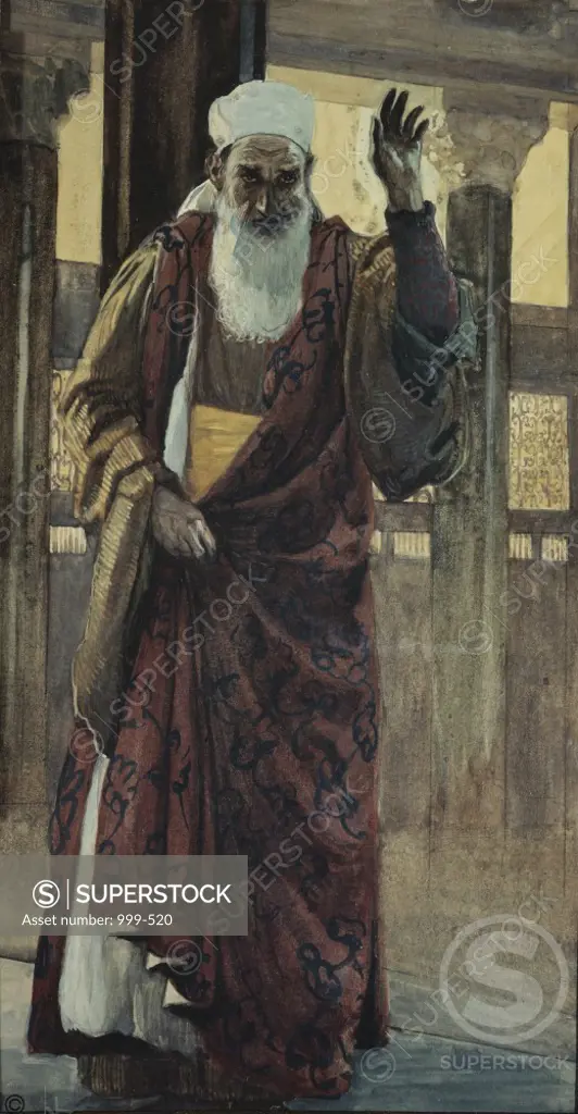 Isaiah  James J. Tissot (1836-1902/French)  Jewish Museum, New York 