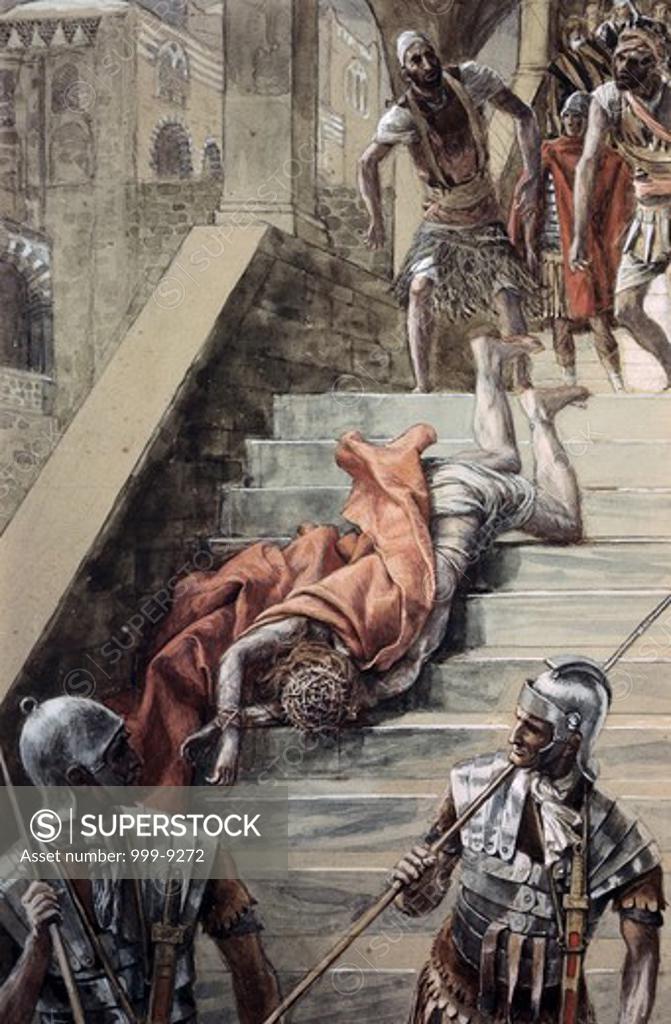Stock Photo: 999-9272 The Holy Stair James Tissot  (1836-1902/French)